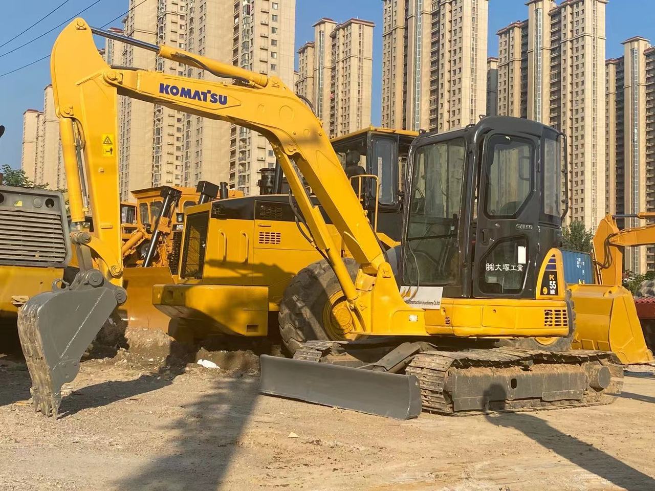 KOMATSU PC55MR - מיני מחפר: תמונה 4 KOMATSU PC55MR - מיני מחפר: תמונה 4