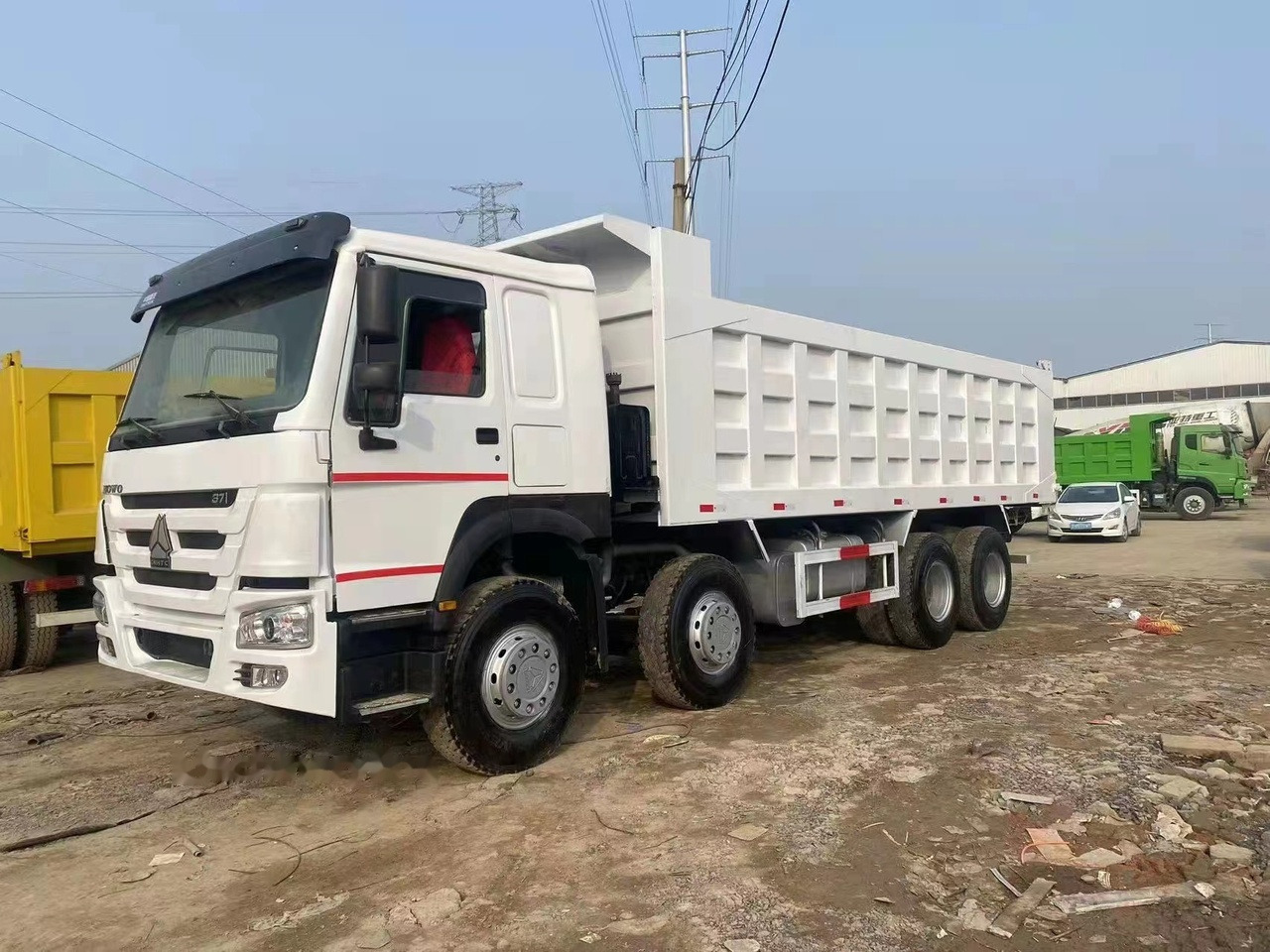 SINOTRUK HOWO 371 Tipper truck - מזהיר: תמונה 2 SINOTRUK HOWO 371 Tipper truck - מזהיר: תמונה 2