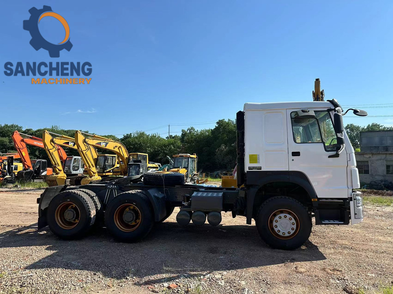 SINOTRUK HOWO Truck Head 371hp - יחידת טרקטור: תמונה 4 SINOTRUK HOWO Truck Head 371hp - יחידת טרקטור: תמונה 4