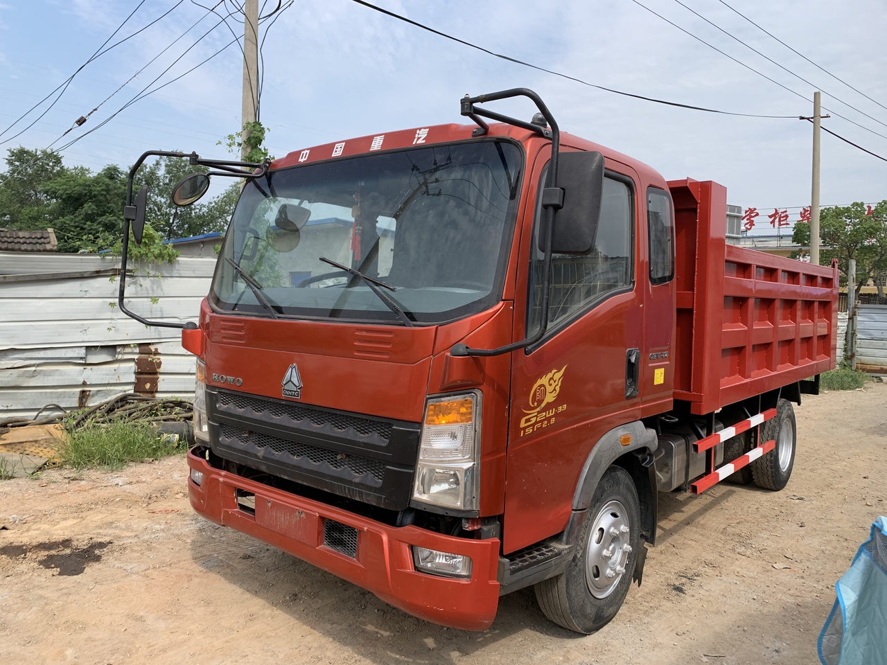 SINOTRUK Howo Dump truck 4x2 - מזהיר: תמונה 2 SINOTRUK Howo Dump truck 4x2 - מזהיר: תמונה 2