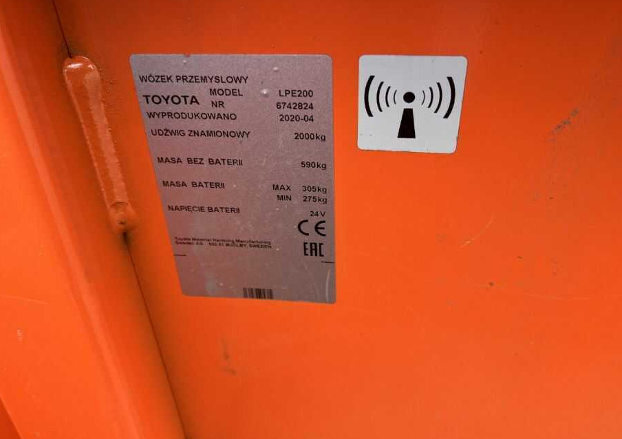 BT LPE200 - משאית משטחים: תמונה 4 BT LPE200 - משאית משטחים: תמונה 4