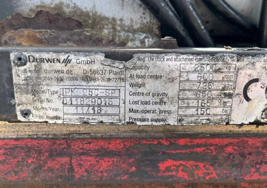 Durwen DPK 25C-SP - מזלגות: תמונה 5 Durwen DPK 25C-SP - מזלגות: תמונה 5