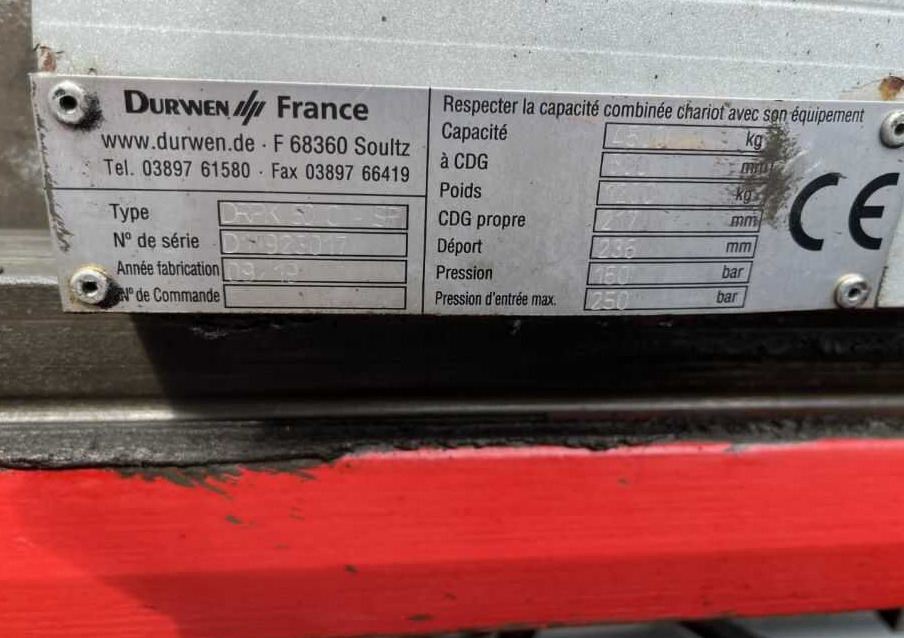 Durwen DRPK50C-SP - מזלגות: תמונה 5 Durwen DRPK50C-SP - מזלגות: תמונה 5