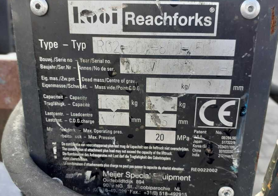 Griptech RG2-20-800-450 - זרוע עבור ציוד לטיפול בחומרים: תמונה 1 Griptech RG2-20-800-450 - זרוע עבור ציוד לטיפול בחומרים: תמונה 1