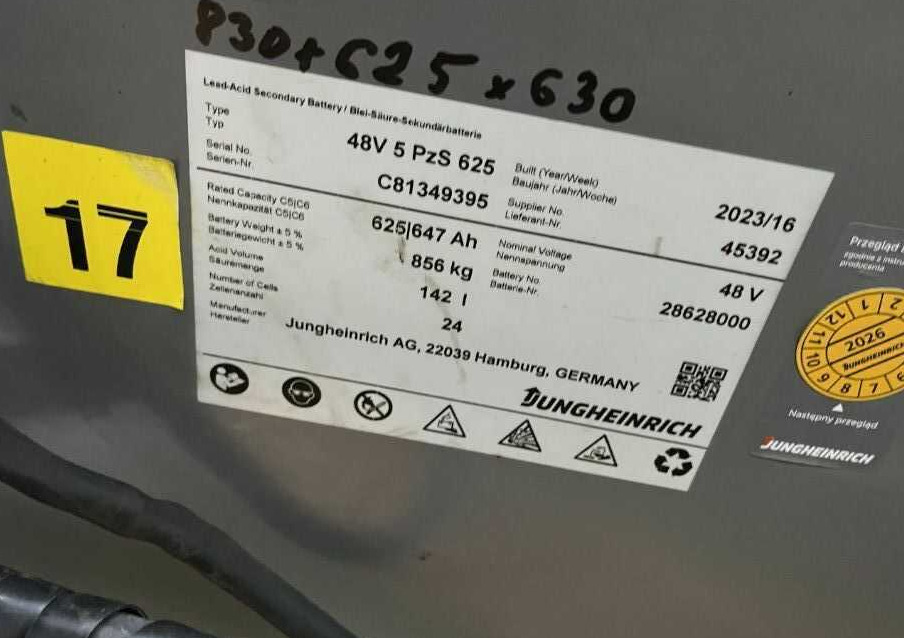 Jungheinrich EFG216k - מלגזה חשמלית: תמונה 5 Jungheinrich EFG216k - מלגזה חשמלית: תמונה 5