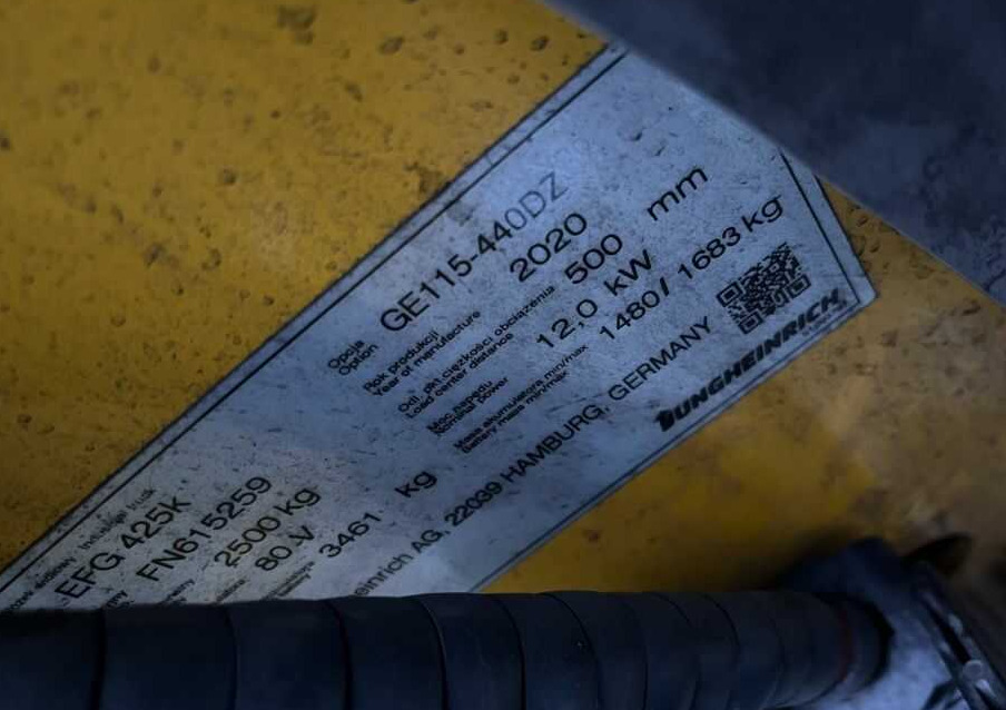 Jungheinrich EFG425k - מלגזה חשמלית: תמונה 4 Jungheinrich EFG425k - מלגזה חשמלית: תמונה 4