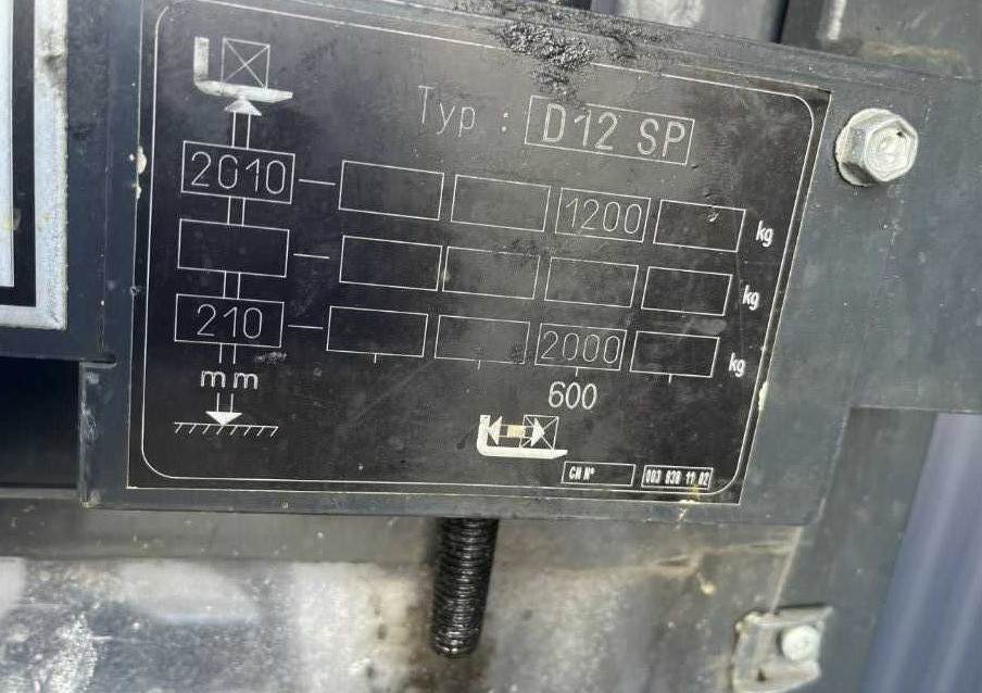 Linde D12SP - מערים: תמונה 4 Linde D12SP - מערים: תמונה 4