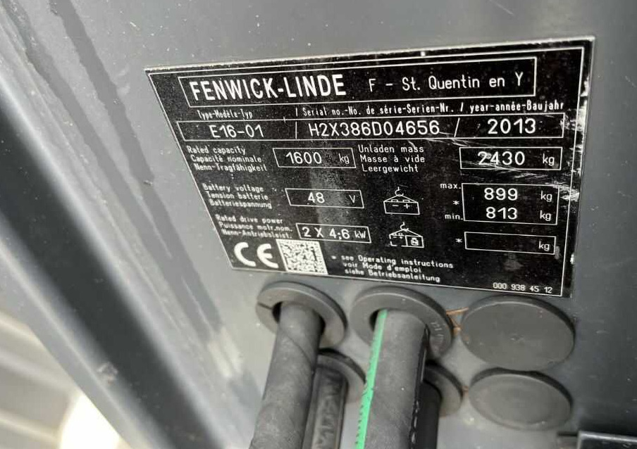 Linde E16-01 - מלגזה חשמלית: תמונה 4 Linde E16-01 - מלגזה חשמלית: תמונה 4