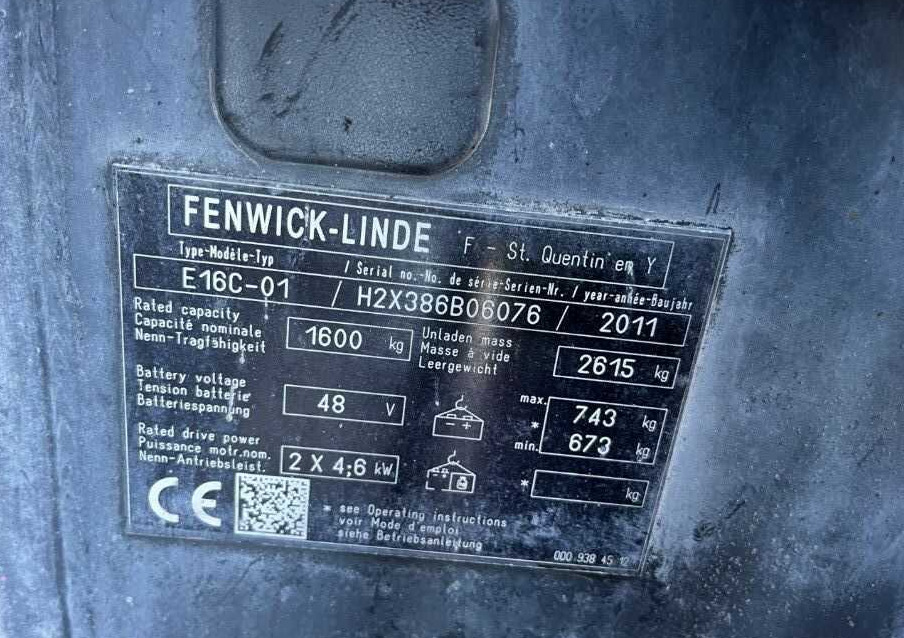 Linde E16C-01 - מלגזה חשמלית: תמונה 4 Linde E16C-01 - מלגזה חשמלית: תמונה 4