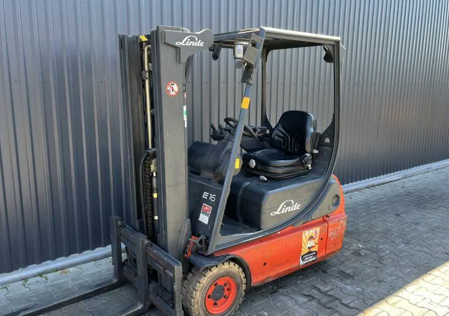 Linde E16C-02 - מלגזה חשמלית: תמונה 1 Linde E16C-02 - מלגזה חשמלית: תמונה 1