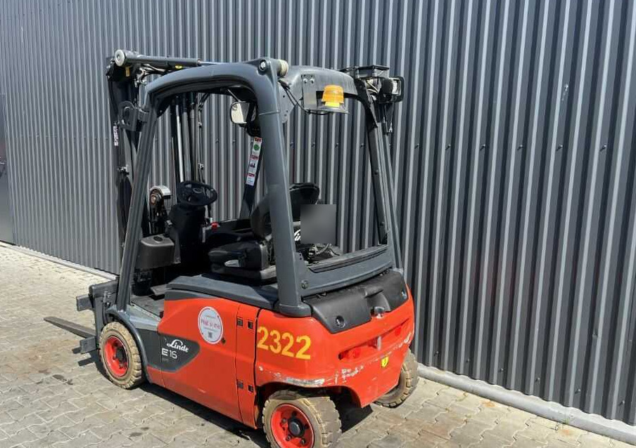 Linde E16P-02 - מלגזה חשמלית: תמונה 3 Linde E16P-02 - מלגזה חשמלית: תמונה 3