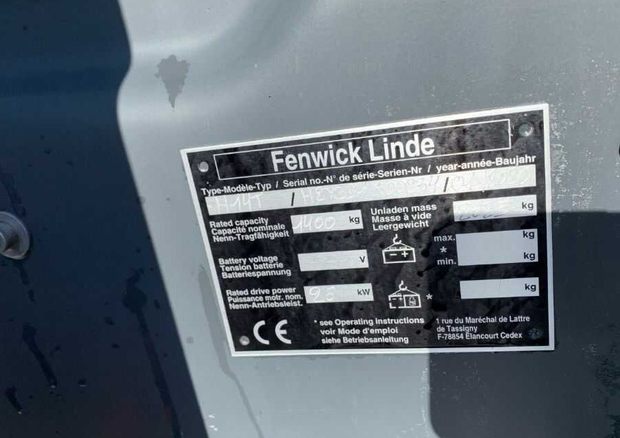 Linde H14T-01 - מלגזת LPG: תמונה 4 Linde H14T-01 - מלגזת LPG: תמונה 4