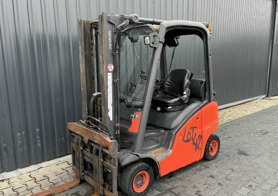 Linde H18T-01 - מלגזת LPG: תמונה 1 Linde H18T-01 - מלגזת LPG: תמונה 1