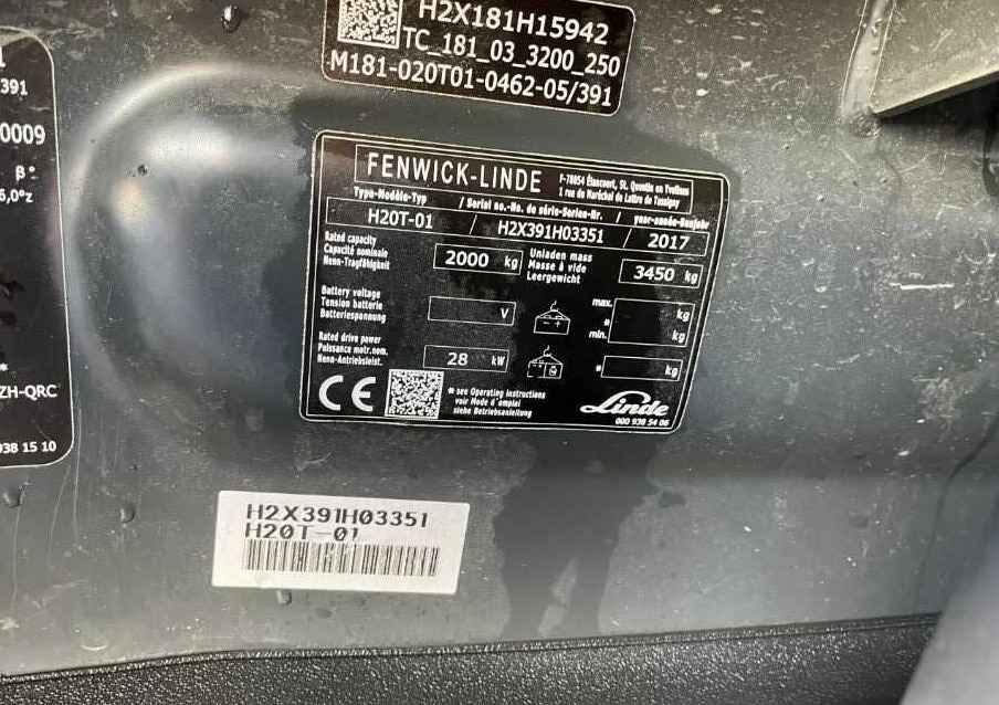 Linde H20T-01 - מלגזת LPG: תמונה 4 Linde H20T-01 - מלגזת LPG: תמונה 4