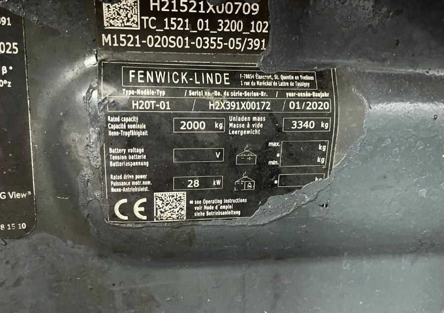 Linde H20T-01 - מלגזת LPG: תמונה 4 Linde H20T-01 - מלגזת LPG: תמונה 4