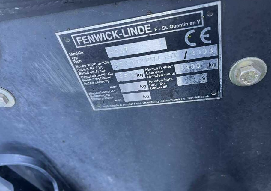 Linde H25T - מלגזת LPG: תמונה 4 Linde H25T - מלגזת LPG: תמונה 4
