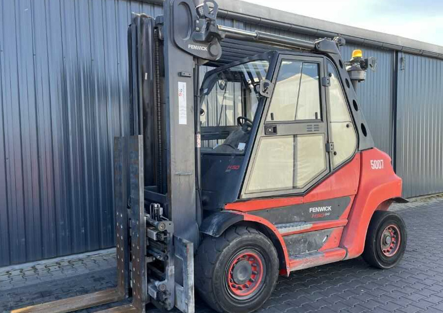 Linde H50D-02 - מלגזת סולר: תמונה 1 Linde H50D-02 - מלגזת סולר: תמונה 1