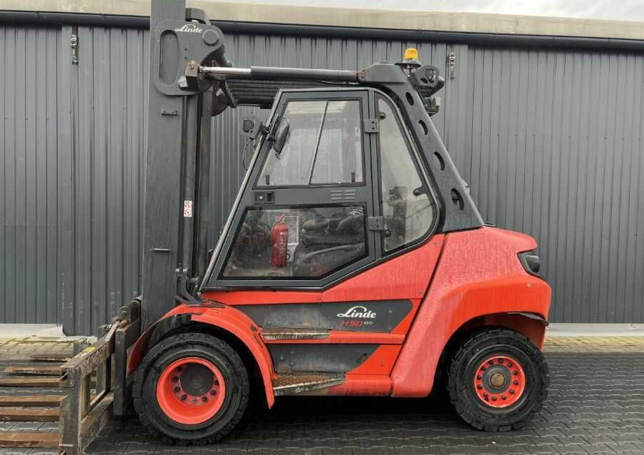 Linde H50D-03 - מלגזת סולר: תמונה 2 Linde H50D-03 - מלגזת סולר: תמונה 2