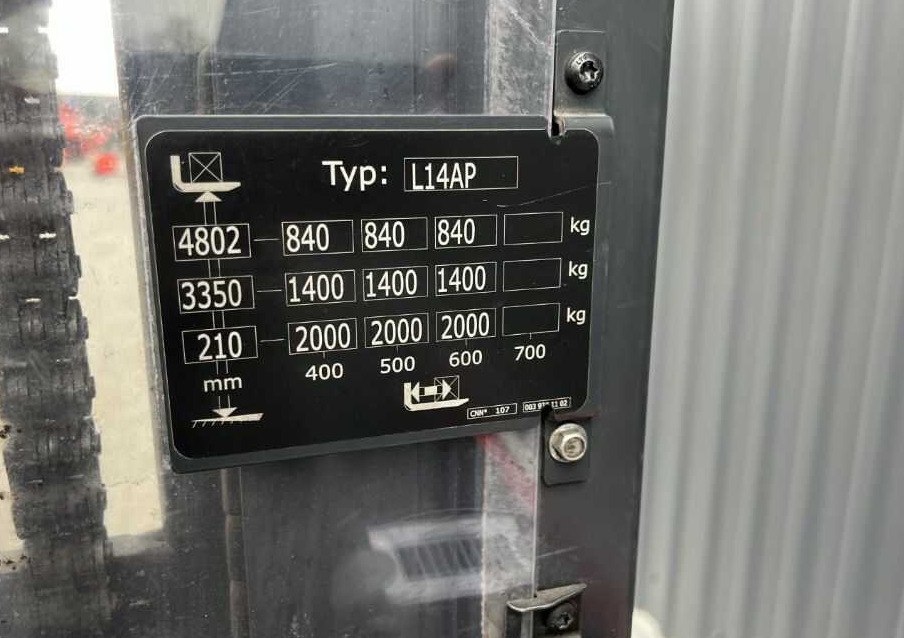 Linde L14AP - מערים: תמונה 2 Linde L14AP - מערים: תמונה 2
