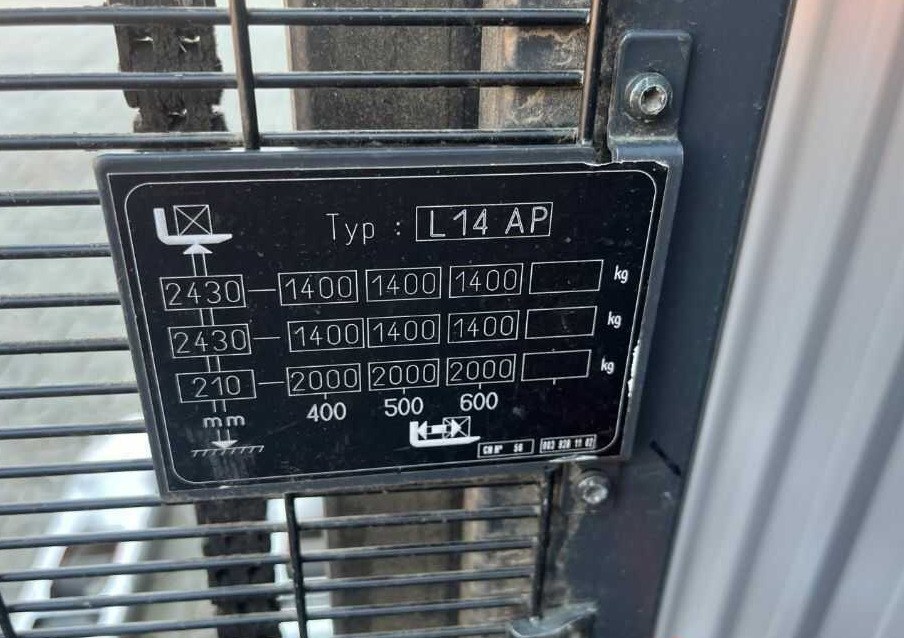 Linde L14lAP - מערים: תמונה 5 Linde L14lAP - מערים: תמונה 5