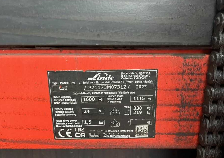 Linde L16 - מערים: תמונה 4 Linde L16 - מערים: תמונה 4
