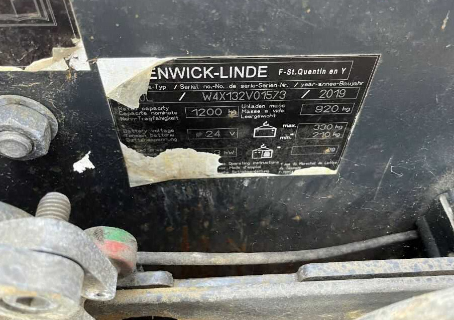 Linde N20L - בוחר הזמנות: תמונה 4 Linde N20L - בוחר הזמנות: תמונה 4