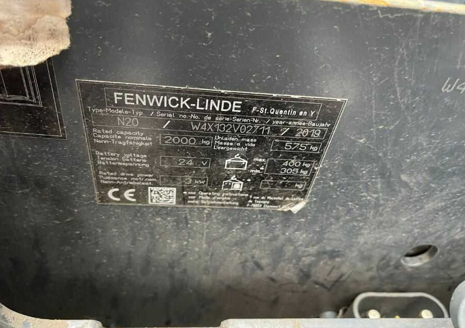 Linde N20 - בוחר הזמנות: תמונה 4 Linde N20 - בוחר הזמנות: תמונה 4