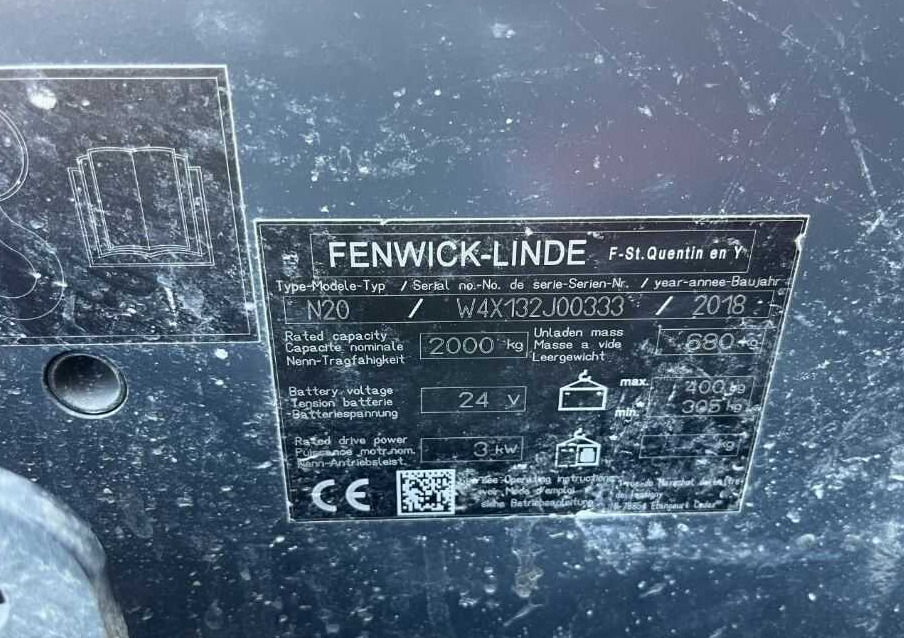 Linde N20 - בוחר הזמנות: תמונה 4 Linde N20 - בוחר הזמנות: תמונה 4