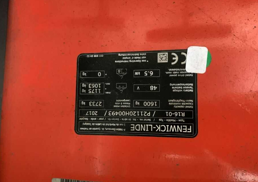 Linde R16-01t - משאית הגעה: תמונה 4 Linde R16-01t - משאית הגעה: תמונה 4