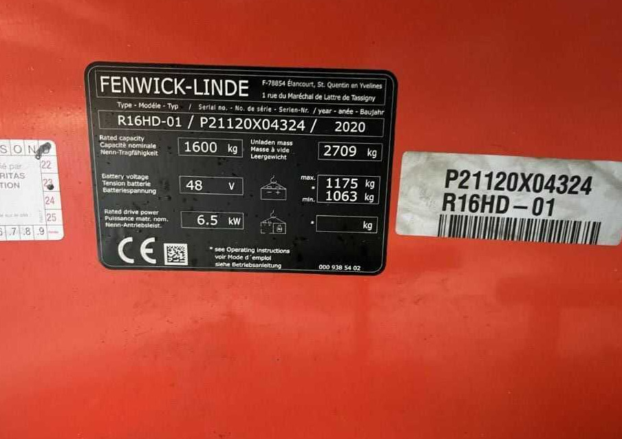 Linde R16HD-01 - משאית הגעה: תמונה 4 Linde R16HD-01 - משאית הגעה: תמונה 4