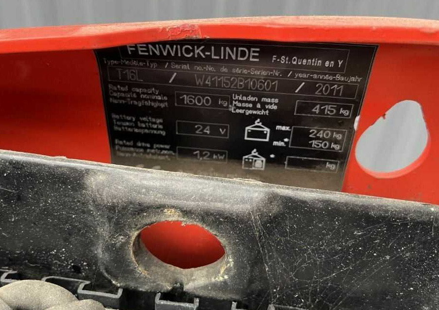 Linde T16L - משאית משטחים: תמונה 4 Linde T16L - משאית משטחים: תמונה 4