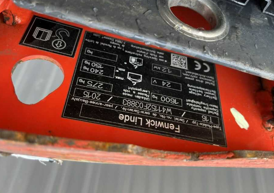 Linde T16 - משאית משטחים: תמונה 4 Linde T16 - משאית משטחים: תמונה 4