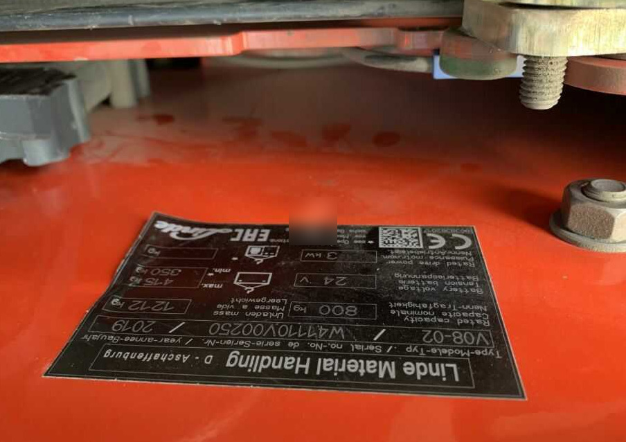 Linde V08 - בוחר הזמנות: תמונה 4 Linde V08 - בוחר הזמנות: תמונה 4