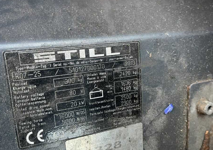 Still R07-25 - טרקטור גרירה: תמונה 4 Still R07-25 - טרקטור גרירה: תמונה 4