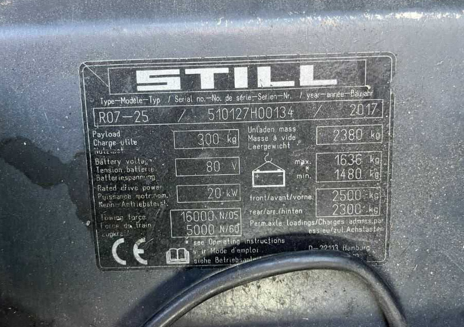 Still R07-25 - טרקטור גרירה: תמונה 4 Still R07-25 - טרקטור גרירה: תמונה 4