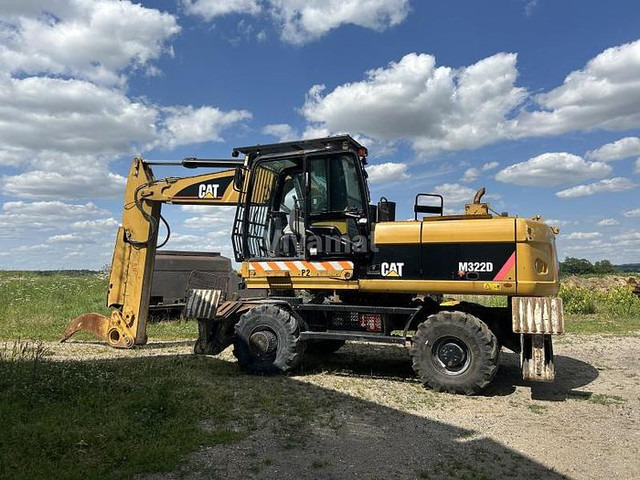 Caterpillar M322D VAH - מחפר: תמונה 1 Caterpillar M322D VAH - מחפר: תמונה 1