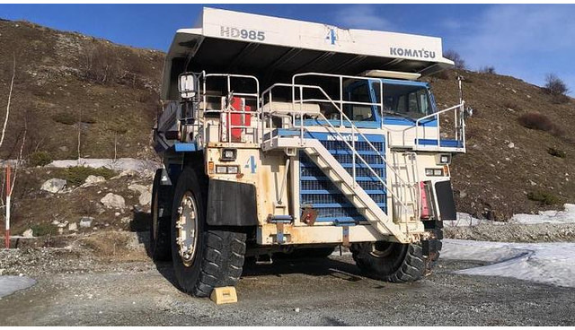 Komatsu HD985 - מסיר פסולת: תמונה 1 Komatsu HD985 - מסיר פסולת: תמונה 1