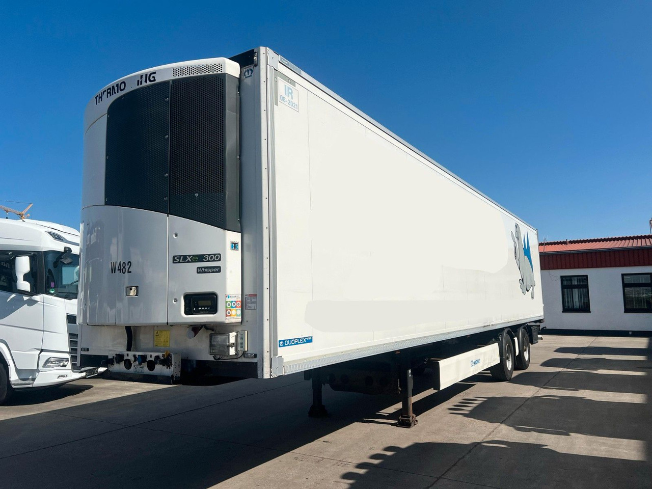 סמיטריילר עם קירור Krone SZ * LENK * BPW * THERMO KING SLXe300* DUOPLEX *: תמונה 1