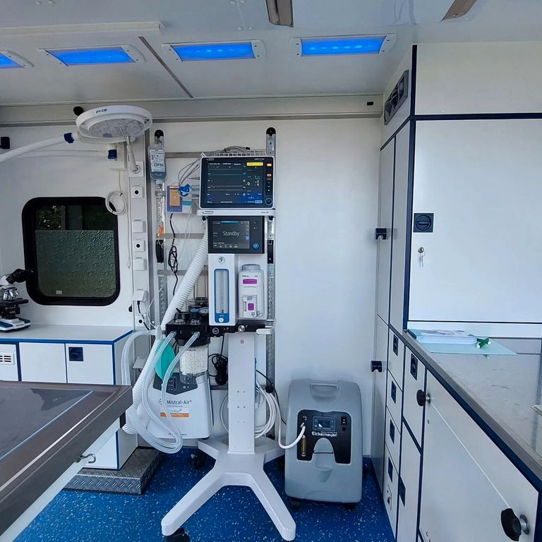 אמבולנס Mercedes-Benz Sprinter 519   Tierarzt  Garantie: תמונה 6