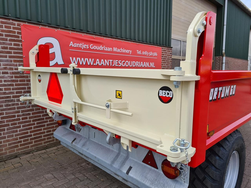חָדָשׁ קרון נגרר עם מזהיר Beco Fortum 60 / bakkenwagen: תמונה 9