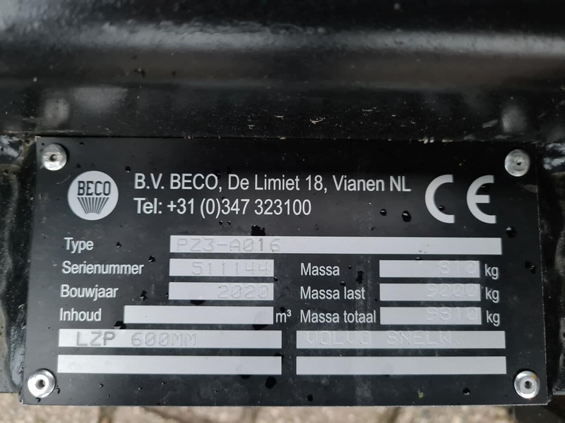 Beco palletvork LPZ3 - מזלגות עבור ציוד לטיפול בחומרים: תמונה 4 Beco palletvork LPZ3 - מזלגות עבור ציוד לטיפול בחומרים: תמונה 4