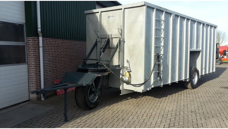 Mestcontainer met neuswiel - מפזרת דשן: תמונה 2 Mestcontainer met neuswiel - מפזרת דשן: תמונה 2
