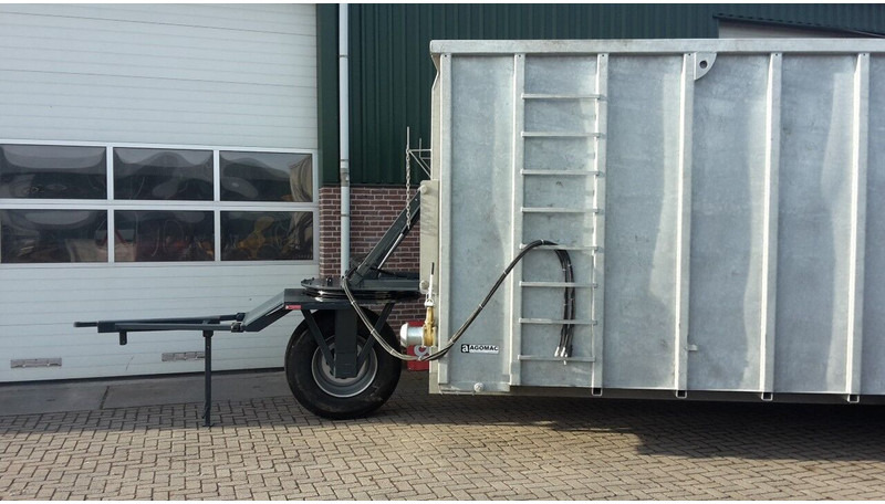 Mestcontainer met neuswiel - מפזרת דשן: תמונה 1 Mestcontainer met neuswiel - מפזרת דשן: תמונה 1
