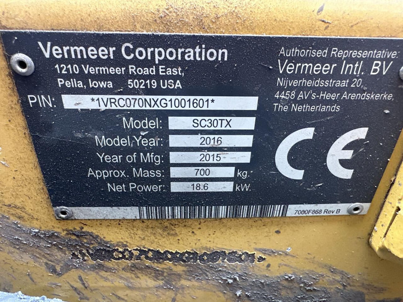 מטחנת גדמים Stobbenfrees SC30TX - Gebruikt: תמונה 9