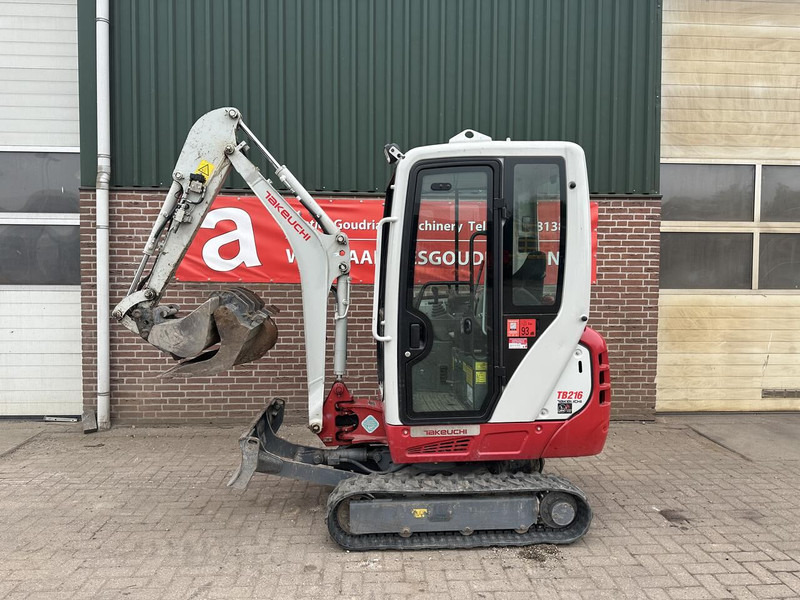 Takeuchi TB216 - Gebruikt - מיני מחפר: תמונה 1 Takeuchi TB216 - Gebruikt - מיני מחפר: תמונה 1