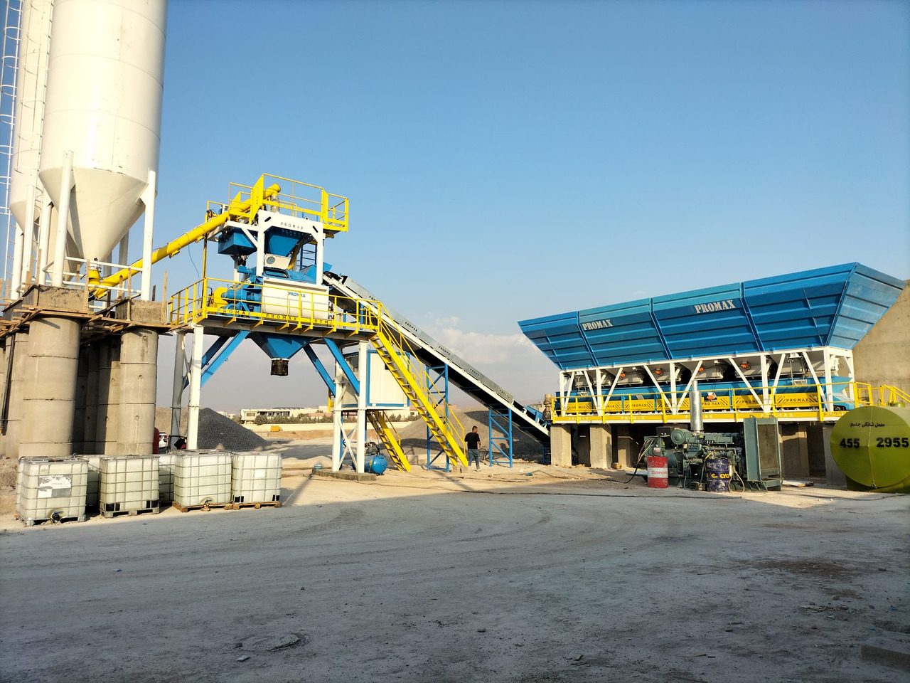 COMPACT CONCRETE BATCHING PLANT C120-TWN L (120m3/h) - מנחית בטון: תמונה 5 COMPACT CONCRETE BATCHING PLANT C120-TWN L (120m3/h) - מנחית בטון: תמונה 5