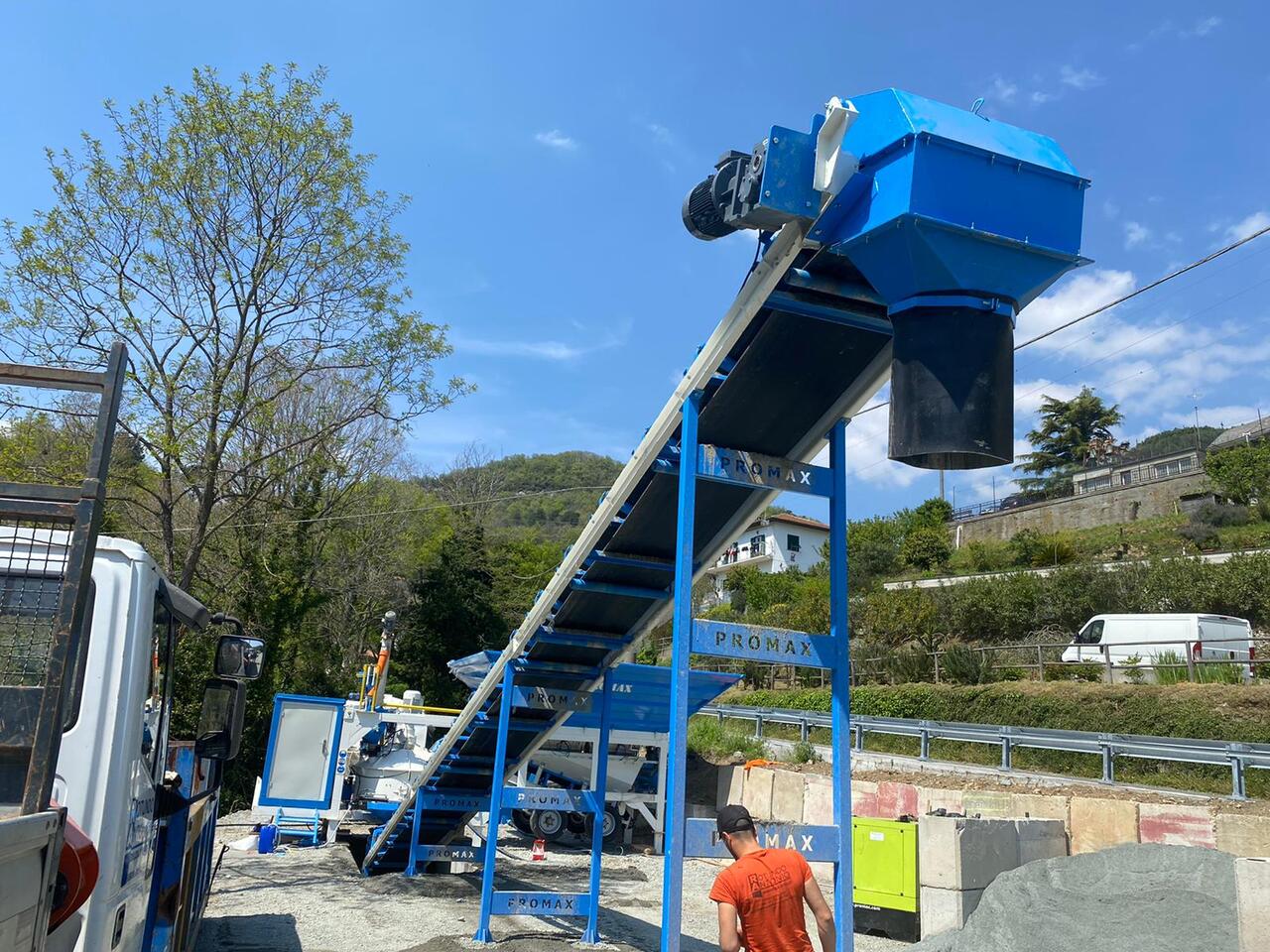 PROMAX MOBILE CONCRETE PLANT M35-PLNT (35M3/H) - מנחית בטון: תמונה 5 PROMAX MOBILE CONCRETE PLANT M35-PLNT (35M3/H) - מנחית בטון: תמונה 5
