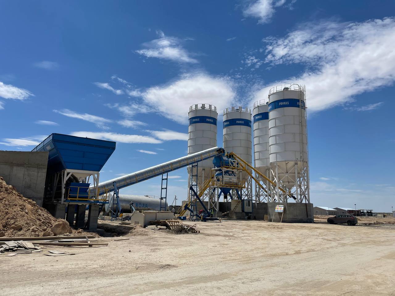 PROMAX STATIONARY CONCRETE BATCHING PLANT S200-TWN (200m3/h) - מנחית בטון: תמונה 3 PROMAX STATIONARY CONCRETE BATCHING PLANT S200-TWN (200m3/h) - מנחית בטון: תמונה 3