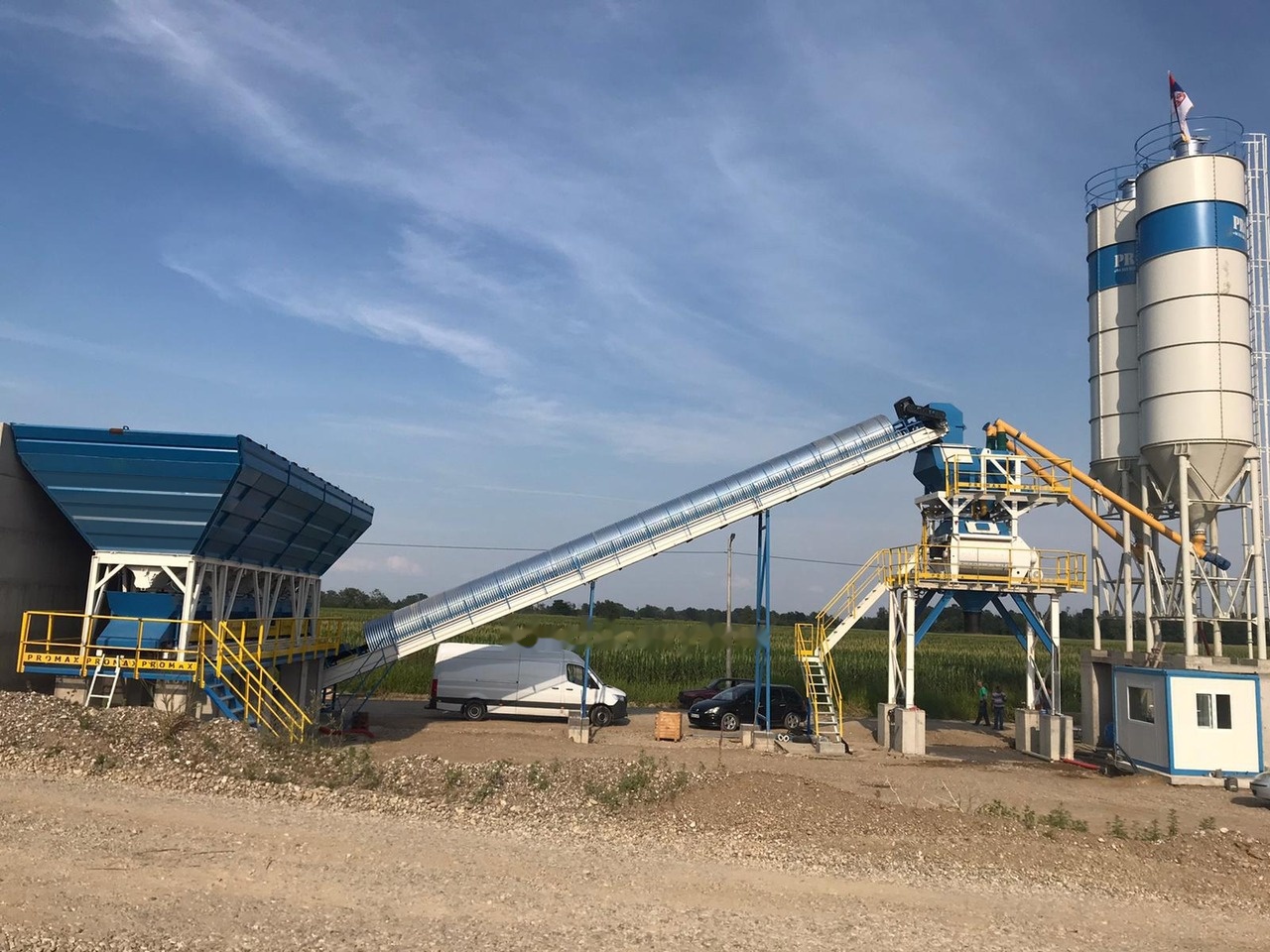 PROMAX STATIONARY CONCRETE PLANT S100-TWN (100m3/h) - מנחית בטון: תמונה 1 PROMAX STATIONARY CONCRETE PLANT S100-TWN (100m3/h) - מנחית בטון: תמונה 1