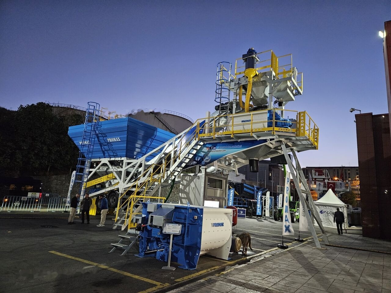 Promax Mobile Concrete Batching Plant M120-TWN (120m3/h) - מנחית בטון: תמונה 2 Promax Mobile Concrete Batching Plant M120-TWN (120m3/h) - מנחית בטון: תמונה 2